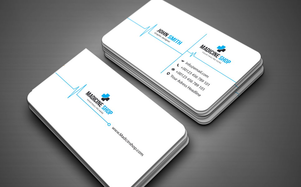 Medical Business Card - Corporate Identity Template