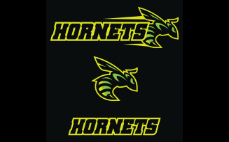 Hornets Mascot - Illustration