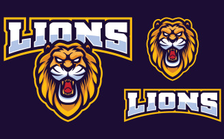 Lion Mascot - Illustration