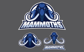 Mammoth Mascot - Illustration