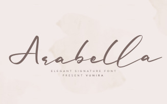 Arabella | Elegant Signature Font
