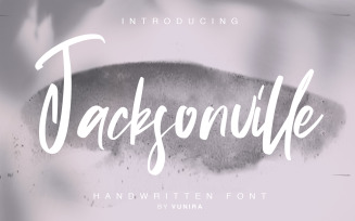 Jacksonville | Handwritten Font