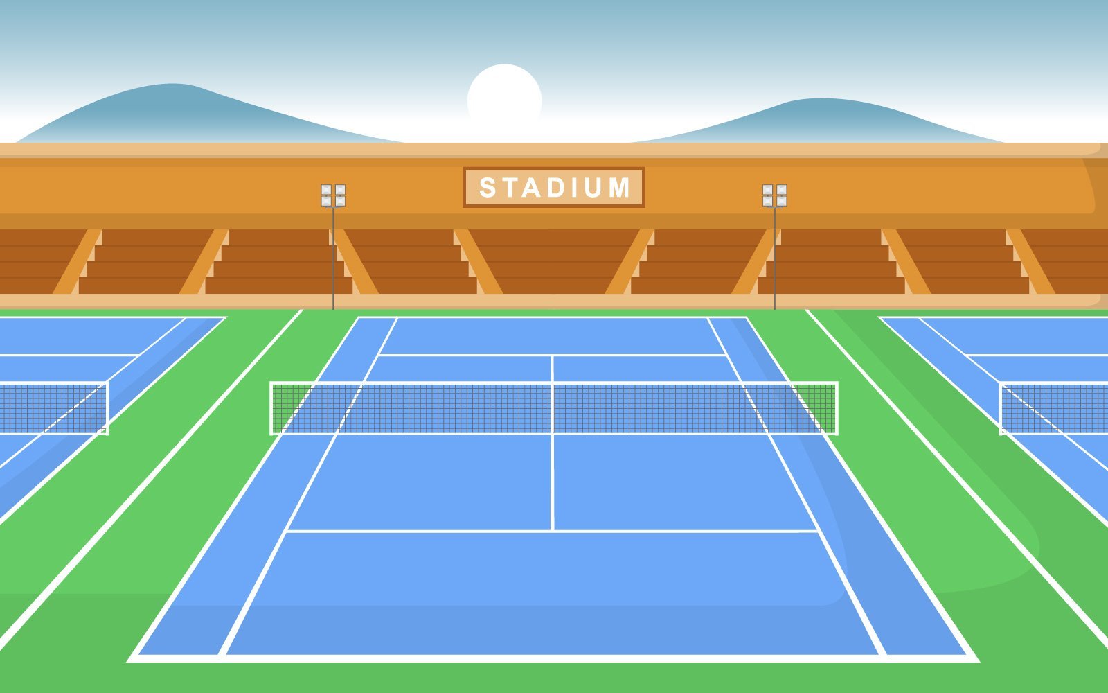 Template #144123 Tennis Court Webdesign Template - Logo template Preview