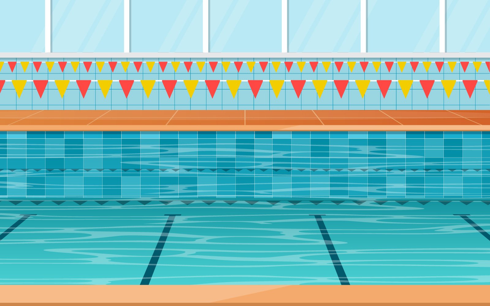 Kit Graphique #144158 Swimming Piscine Divers Modles Web - Logo template Preview
