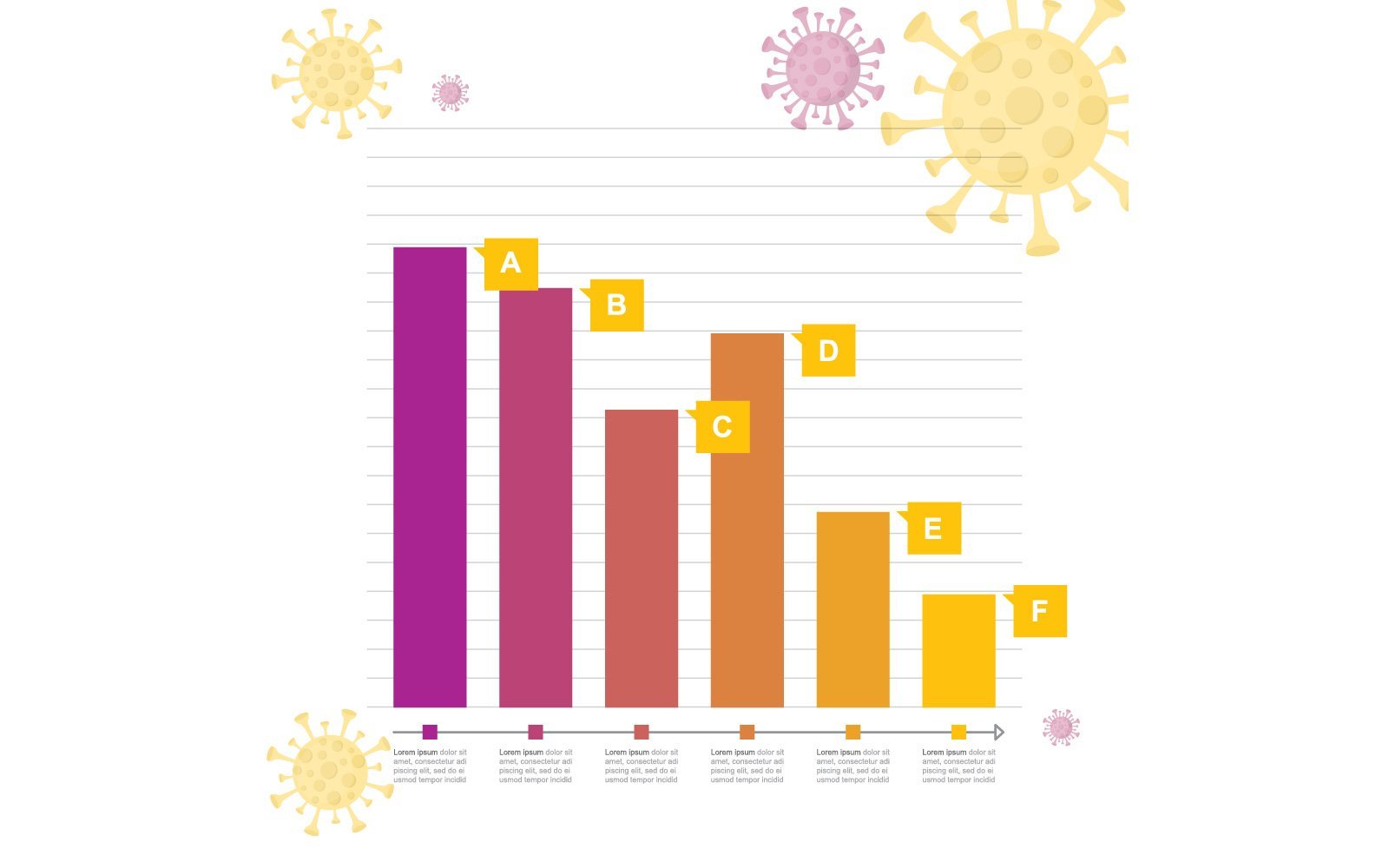 Template #144402 Chart Down Webdesign Template - Logo template Preview