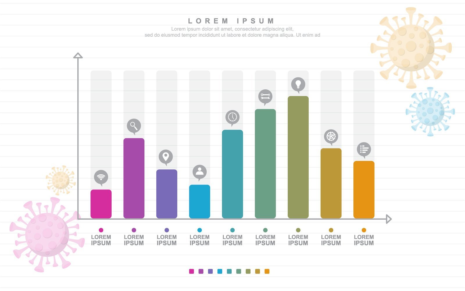 Kit Graphique #144406 Graph Chart Divers Modles Web - Logo template Preview