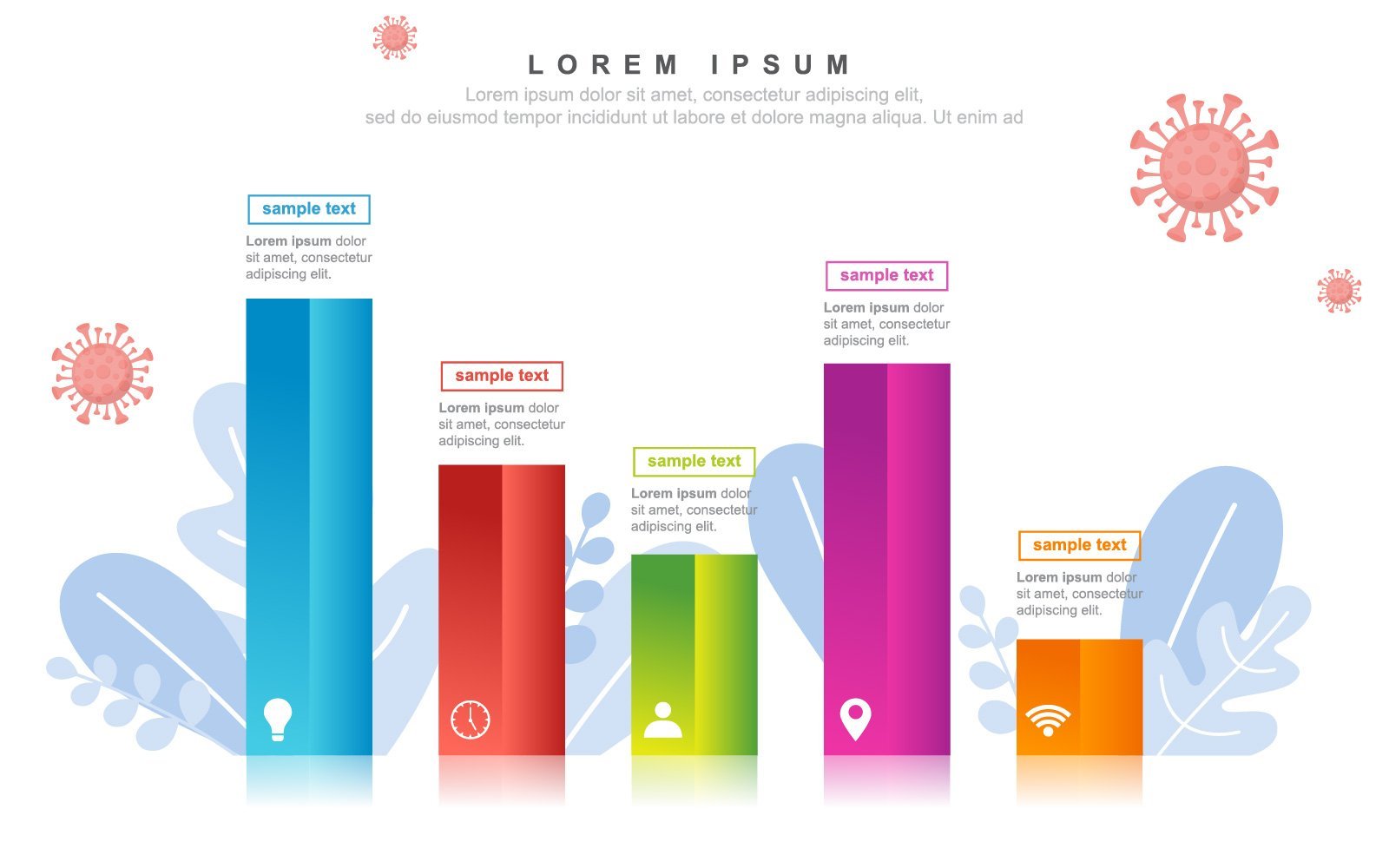 Template #144411 Chart Fluctuation Webdesign Template - Logo template Preview