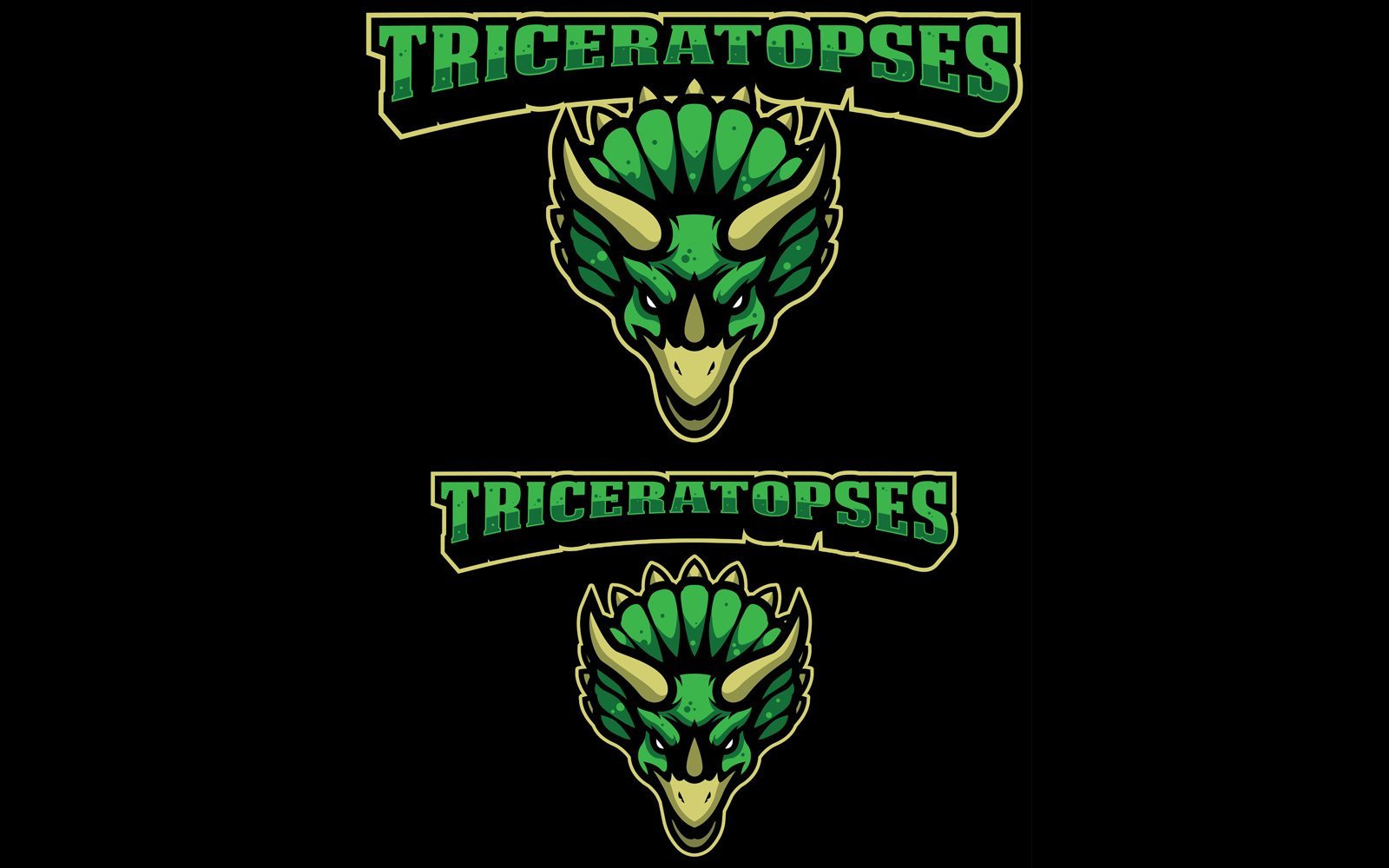 Kit Graphique #144835 Dinosaur Triceratops Divers Modles Web - Logo template Preview