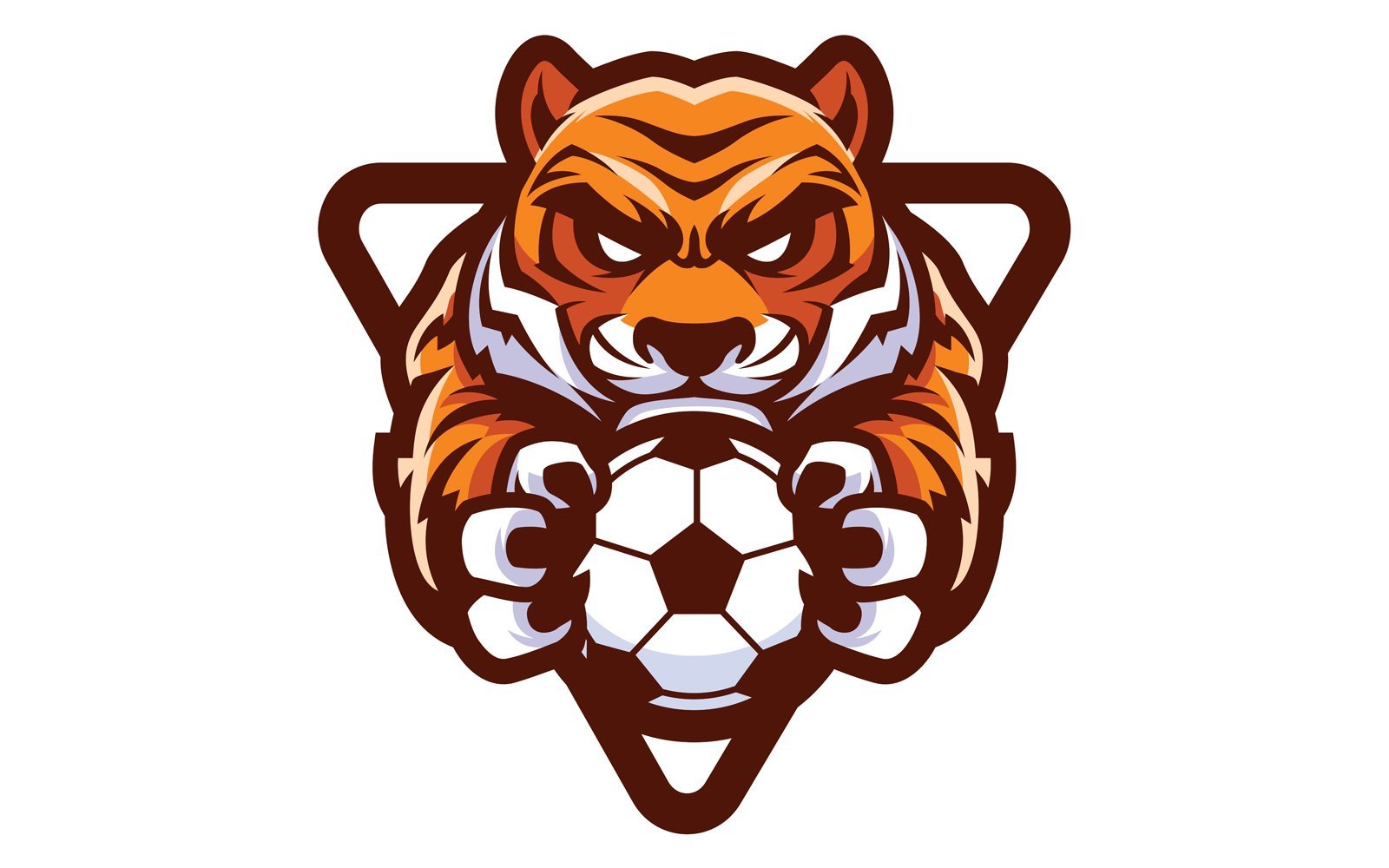 Kit Graphique #144846 Mascot Tiger Divers Modles Web - Logo template Preview