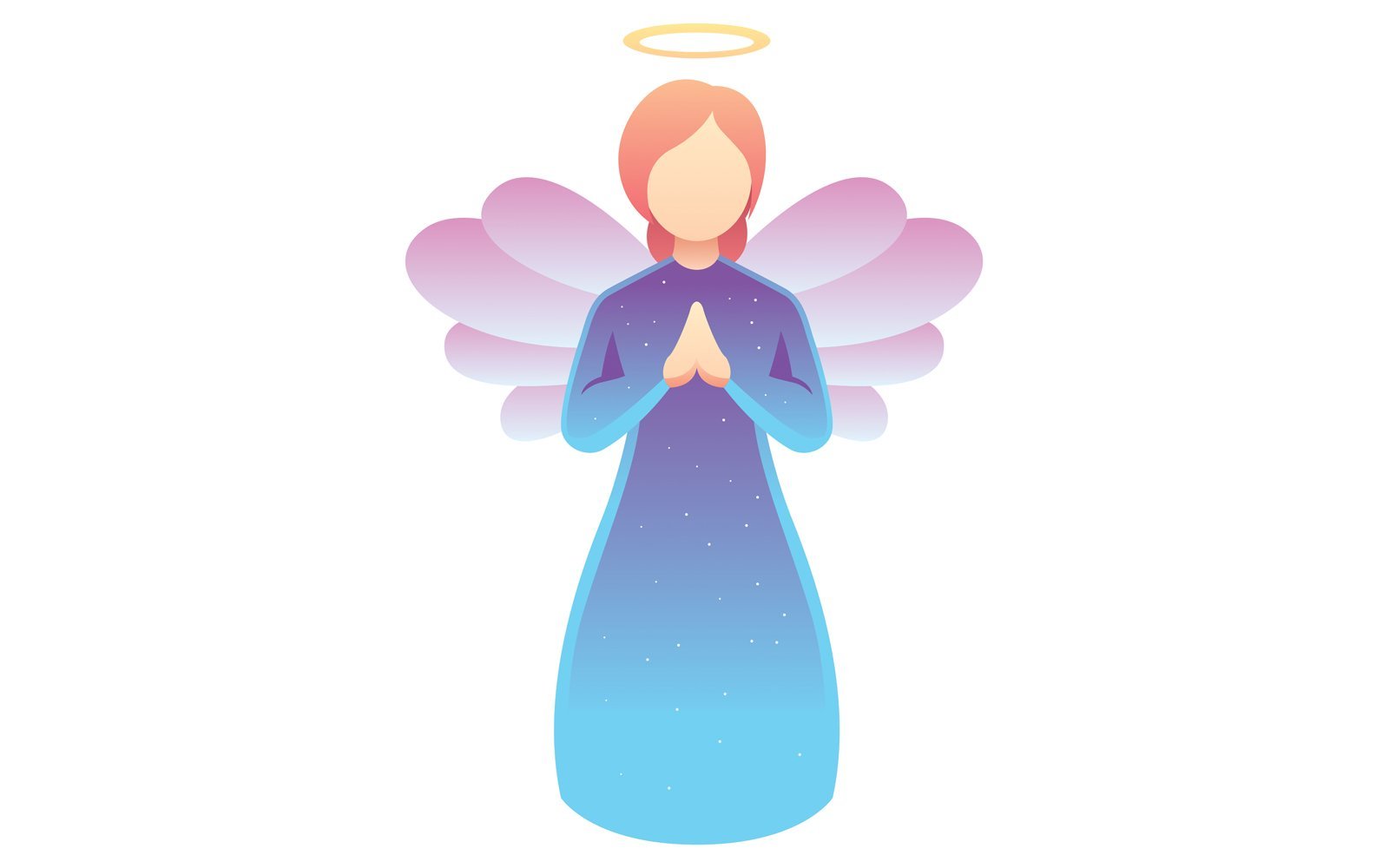 Kit Graphique #144854 Angel Pray Divers Modles Web - Logo template Preview