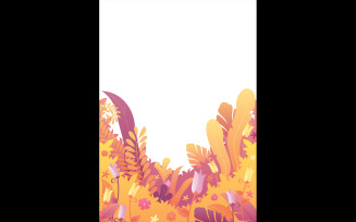 Nature Background Autumn - Illustration