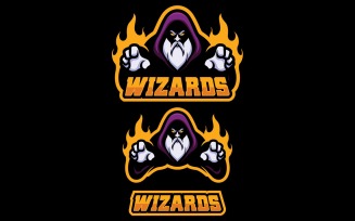 Wizard Mascot - Illustration