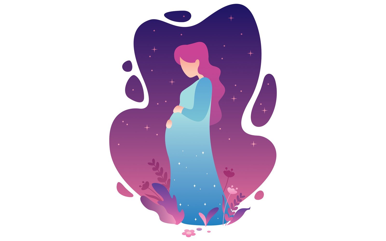 Kit Graphique #144901 Pregnant Pregnancy Divers Modles Web - Logo template Preview