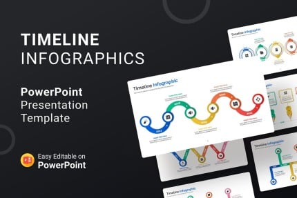 Kit Graphique #145094 Timeline Infographics Divers Modles Web - Logo template Preview