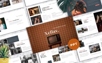 Xellav - Fashion PowerPoint template