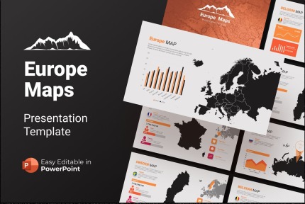 Kit Graphique #145109 Maps Europe Divers Modles Web - Logo template Preview