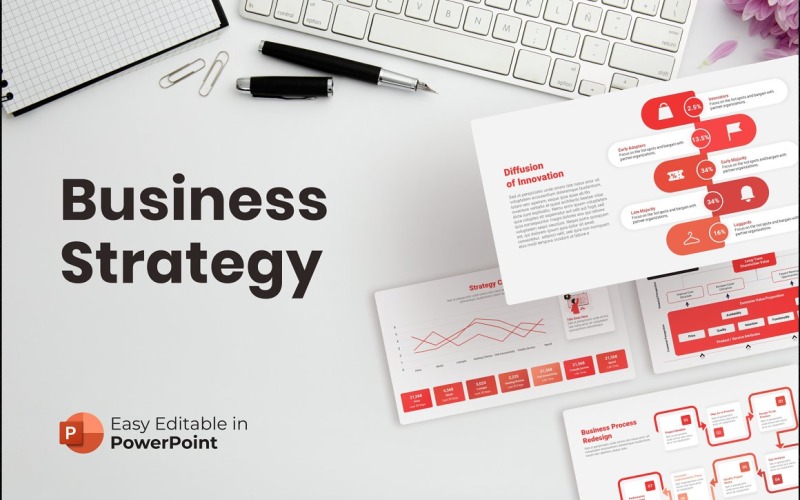 Business Strategy PPTX PowerPoint template PowerPoint Template