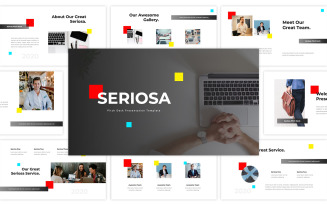 Seriosa - Pitch Deck PowerPoint template