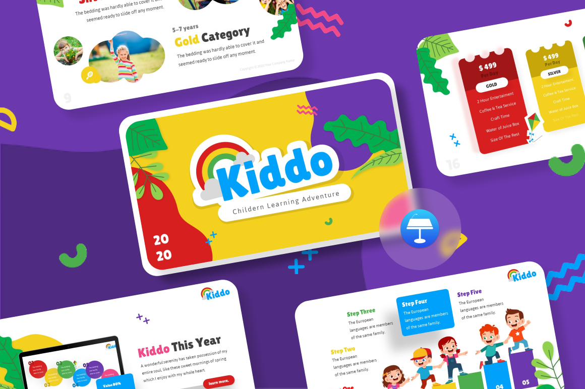Kiddo Education - Keynote template