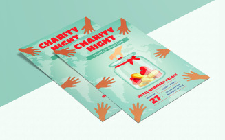 Charity Flyer - Corporate Identity Template