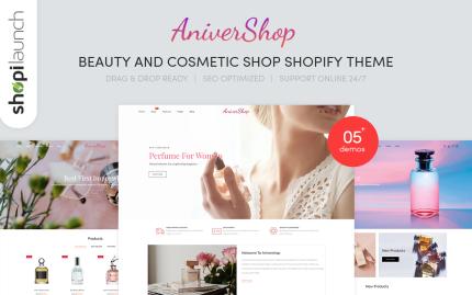 Template #145320 Clean Cosmetic Webdesign Template - Logo template Preview