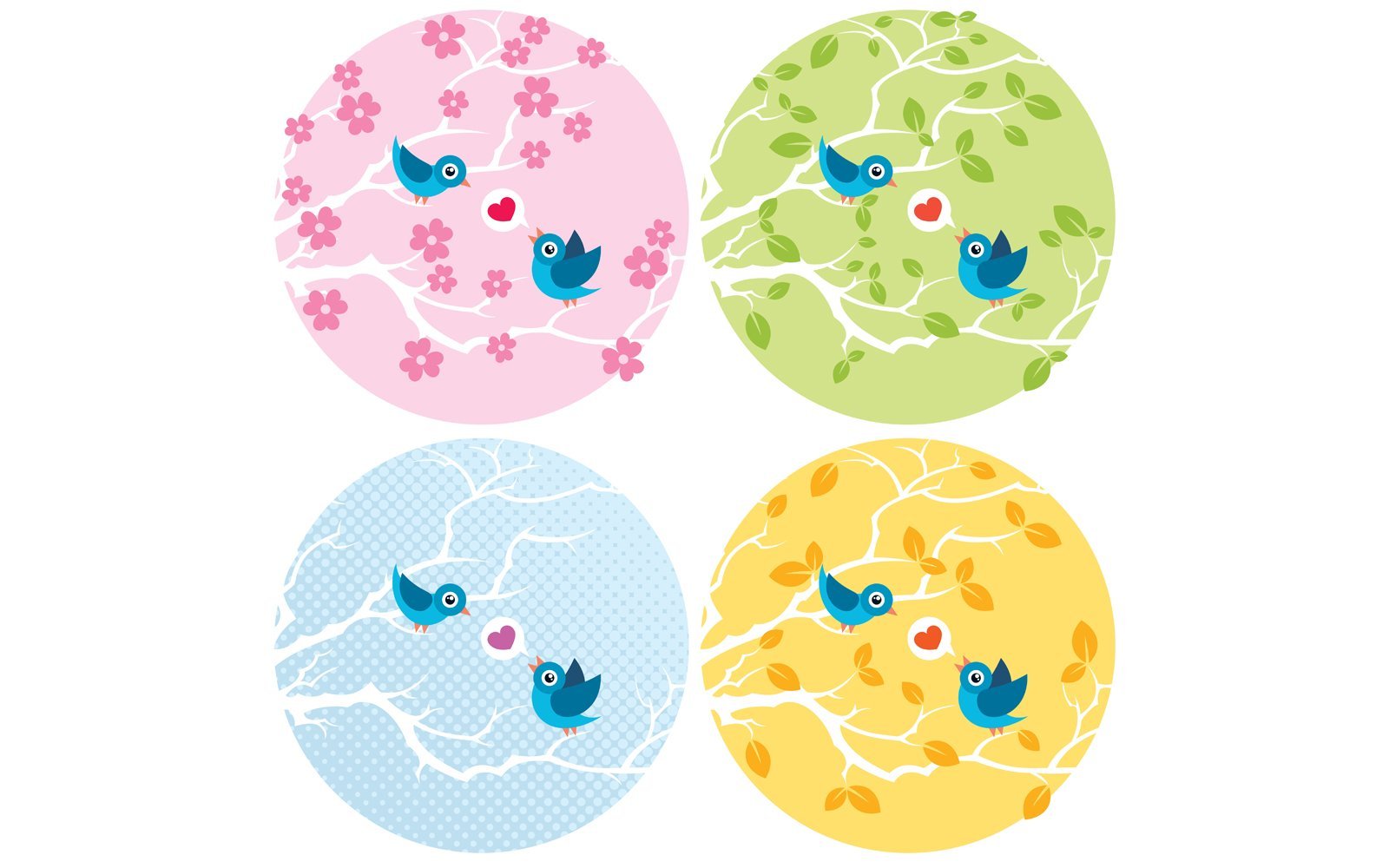 Kit Graphique #145388 Love Oiseau Divers Modles Web - Logo template Preview