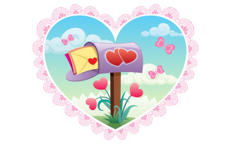 Love Mail - Illustration
