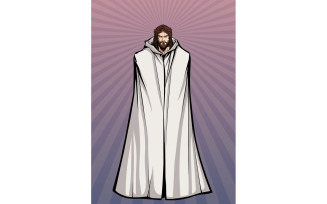Jesus Standing Tall - Illustration