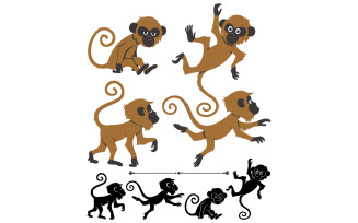 Monkeys - Illustration