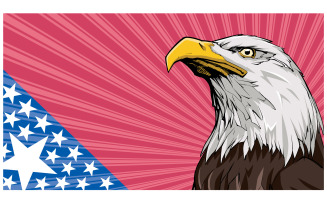 Bald Eagle Background - Illustration