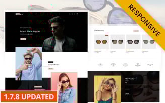 Blinkers - Goggles Store PrestaShop Theme