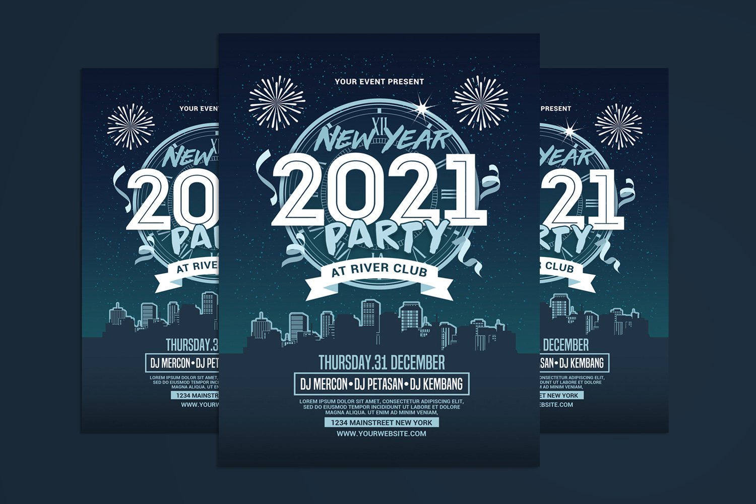 Template #145682 Party Anniversary Webdesign Template - Logo template Preview