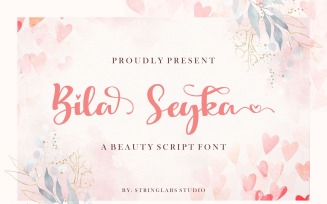 Bila Seyka - Lovely Cursive Font