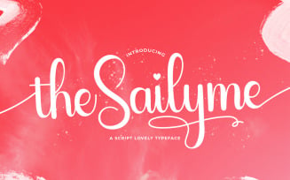 Sailyme - Lovely Cursive Font