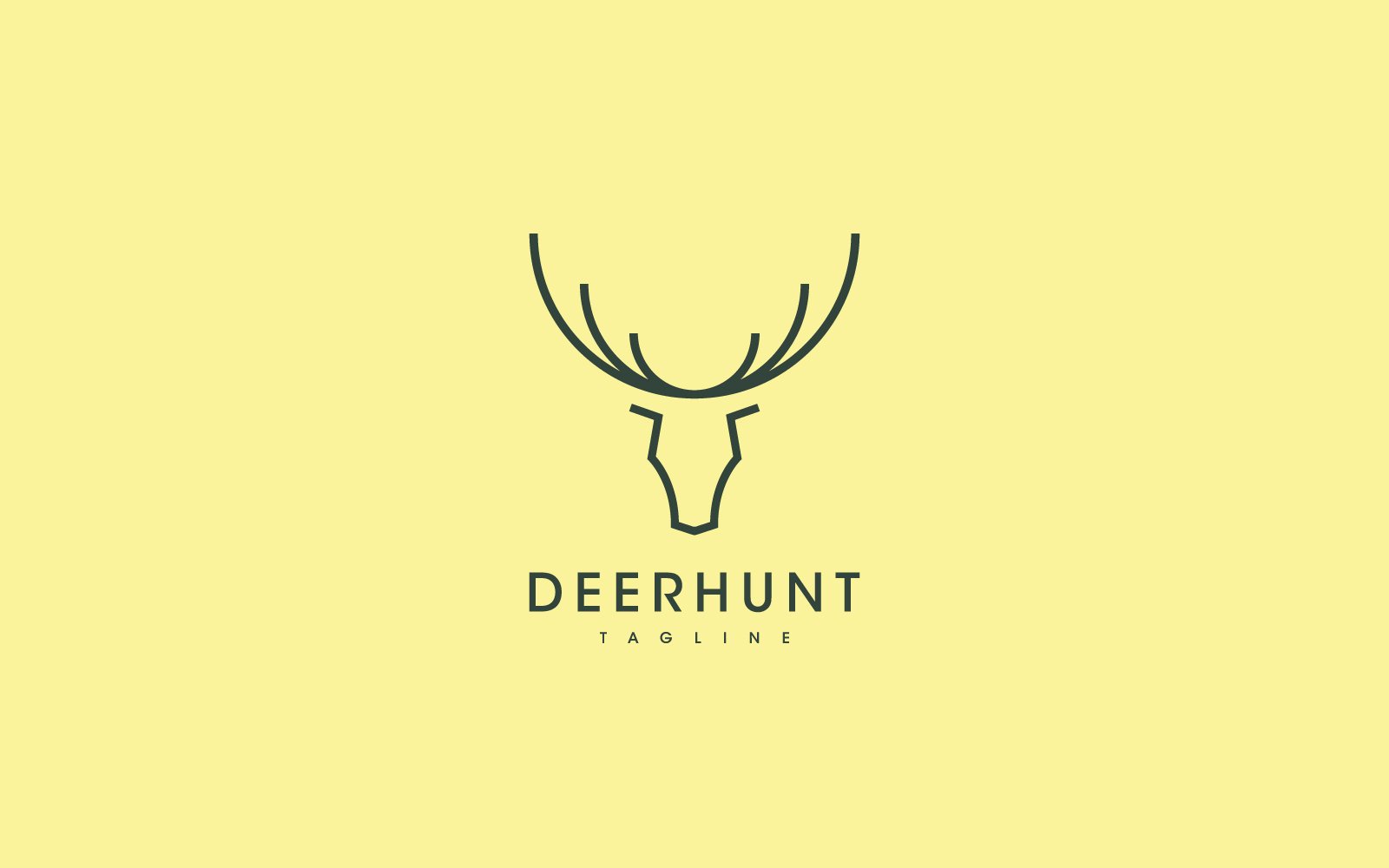 Template #145744 Deer Logo Webdesign Template - Logo template Preview