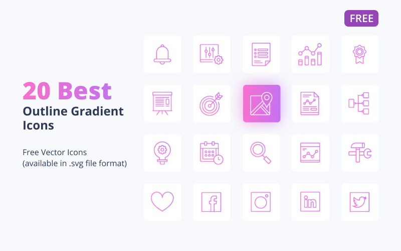 Template #145752 Gradient Icons Webdesign Template - Logo template Preview