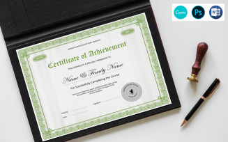 Sistec Achievement Certificate Template