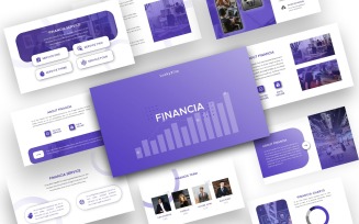 Financia - Fully Animated Multipurpose Presentation PowerPoint template