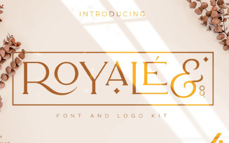 Royale Luxurious Typeface + LOGOS Font