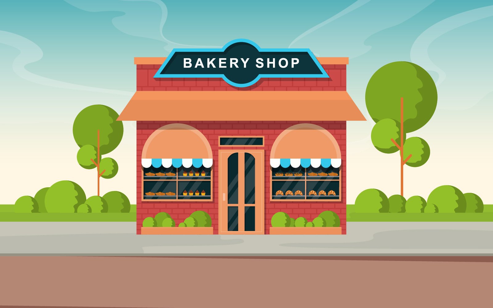Template #146282 Bakery Shop Webdesign Template - Logo template Preview