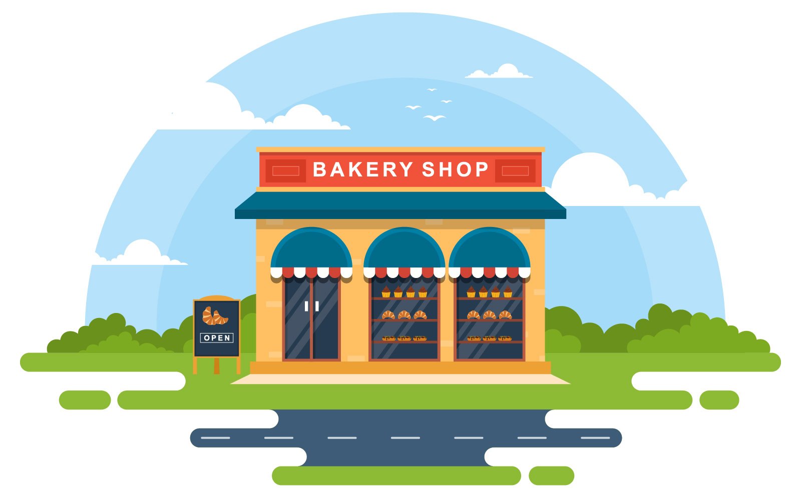 Template #146288 Bakery Shop Webdesign Template - Logo template Preview