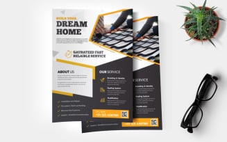 Roofing Flyer - Corporate Identity Template