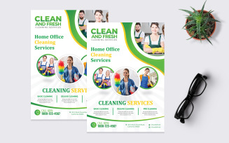 Cleaning Flyer - Corporate Identity Template
