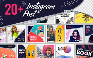 Instagram Post Social Media Template