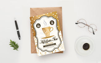 Kitchen Tea Invitation - Corporate Identity Template