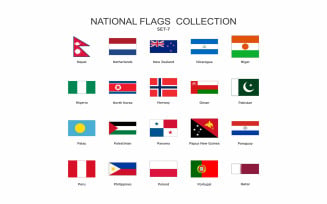 National Flags Set Vol-7 Icon