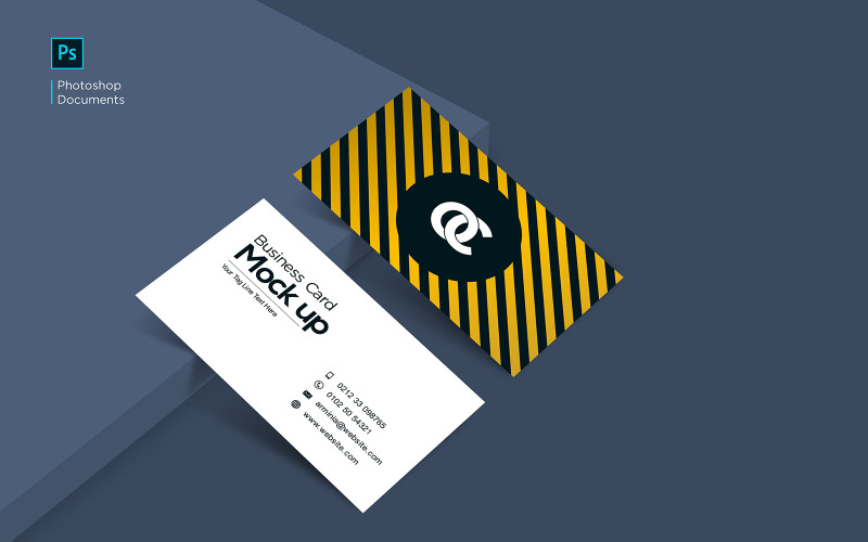Business Card Design Template product mockup Product Mockup