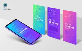 Mobile Apps Design Template product mockup