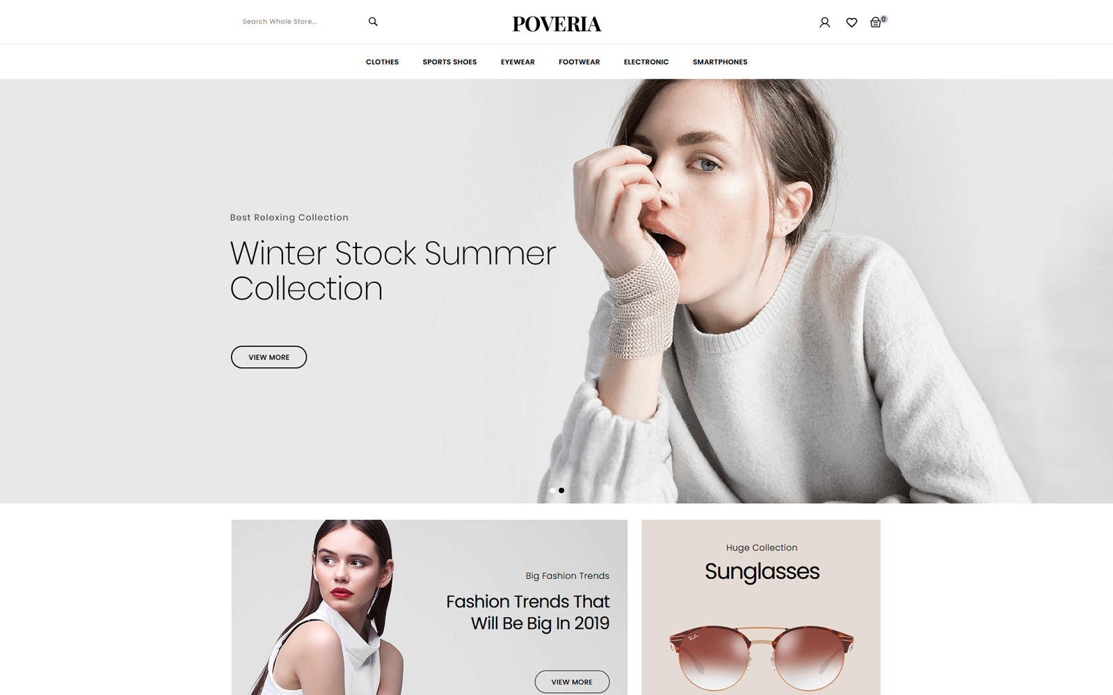 "Poveria - Fashion Accessories Stores" thème PrestaShop adaptatif #146487