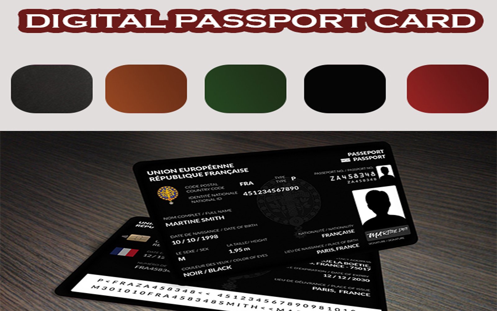 Kit Graphique #146503 Digital Passport Divers Modles Web - Logo template Preview